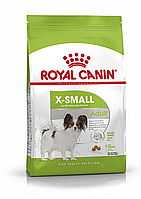 Сухой корм для собак миниатюрных пород Royal Canin X-Small Adult 1,5 кг (домашняя птица)
