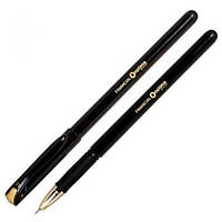 Ручка гелевая черная 0,5мм Finantial Optima О15637-01