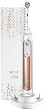 Электрическая зубная щетка Braun Oral-B Genius X 20000 Rose Gold + Etui USB - фото 7 - id-p1685820719