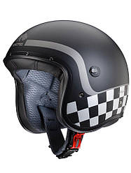 МОТОШОЛОМ ВІДКРИТИЙ CABERG FREERIDE FORMULA КОЛІР ЧОРНИЙ МАТОВИЙ