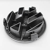 Емблема перед, значок решітки радіатора VW Volkswagen 125 мм GOLF 5, Polo, Touran, CADDY, EOS Карбон, фото 5