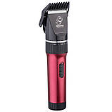 Машинка для стрижки тварин собак та котів BaoRun P6 Professional працює від мережі та акумулятора, фото 6