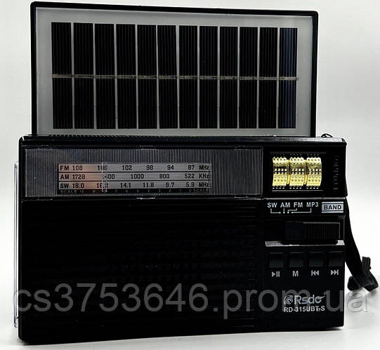 Купить Радиоприемник аккумуляторный с MP3 проигрывателем Bluetooth ...