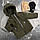 Парка дитяча демісезонна Хакі, фото 5