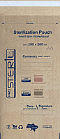 Крафт пакети для стерилізації 100х200 ProSteril, для парової, повітряної, этиленоксидної 100 шт