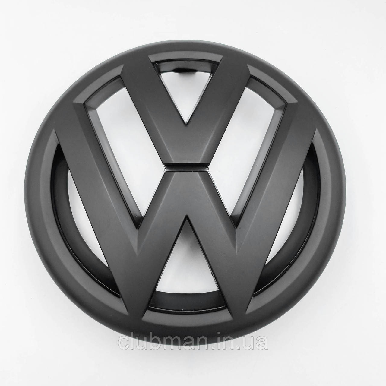 Эмблема передня VW Volkswagen (Фольцваген) 130мм JETTA 6 (2010-2014) - Чорний Матовий (5C6853601)