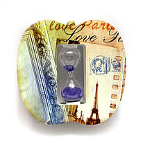 Годинник пісочний "Париж" (13х13,5х4 см) (26883)