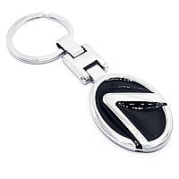 Значок Брелок Lexus Лексус для ключей автомобиля Серебро