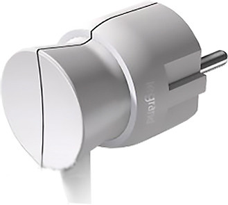 Вилка електрична Legrand з з/к 16 А нижнє введення біла (50188), фото 1