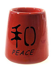 Аромалампа керамічна "Peace" (10,5х10,5х10,5 см) (33858)