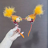 Обруч Білочка Ободок белка белочка Білочки вушка ушки Обруч білочки Білки Белочки, фото 3