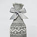 Чохол на пляшку в'язаний Ohaina Scandinavian Linen beige + Grey, фото 5