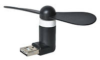 Черный микро-USB-вентилятор Польша Iso Trade 5770