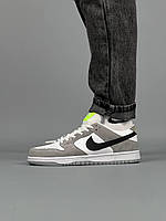 Кроссовки, кеды отличное качество Nike Dunk Low Pro L.Gray White Black Размер 43