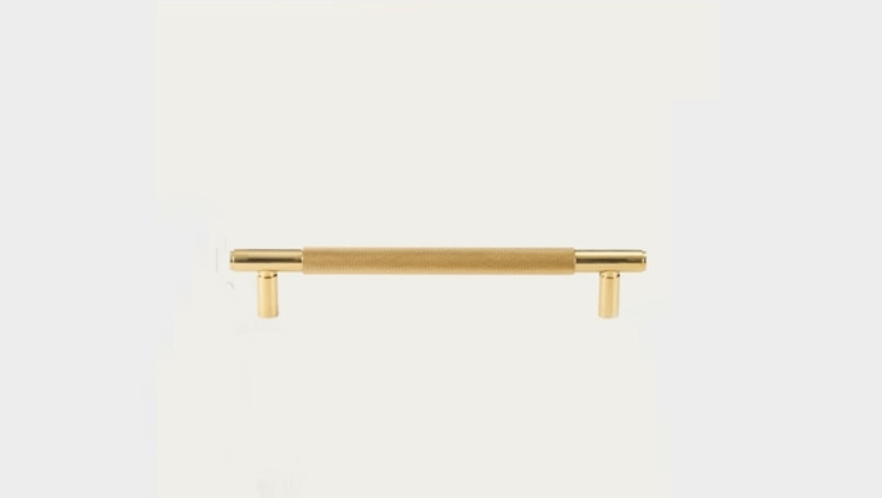Ручка-рейлінг модерн RL-3136-160PB Gold золото глянець 160 мм., фото 1