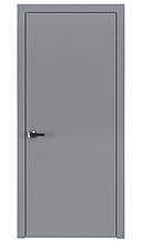 Двері колекції " FREZATO"  модель 704 ПГ  Сірий (RAL 7037)
