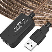 Подовжувач порту USB 10 м активний Польща Iso Trade 519