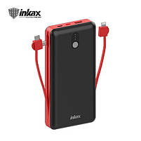 POWER BANK INKAX PV-53 На 20000mAh (2,1A) + 3 Шнура (1вихід), фото 2