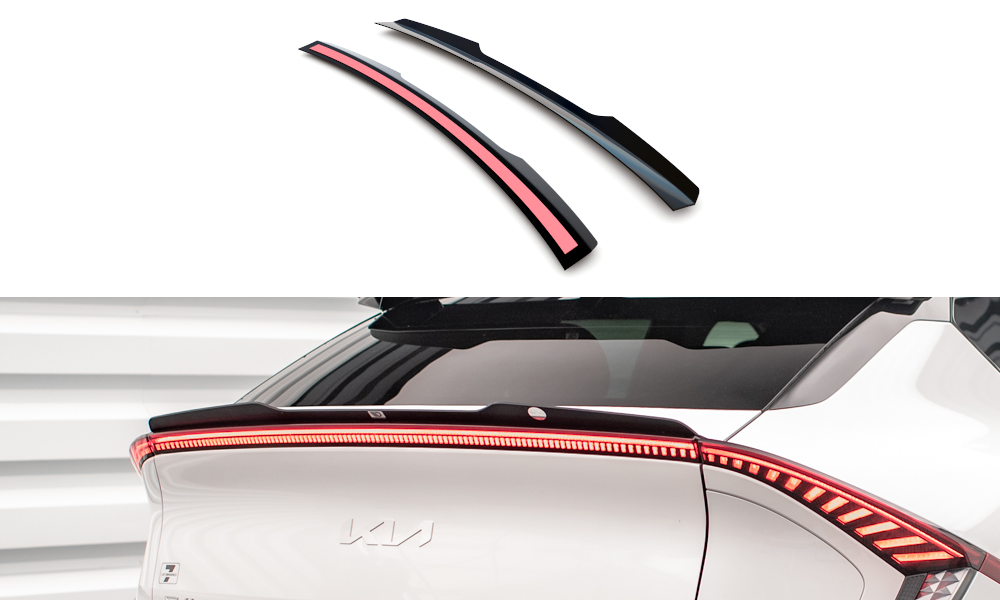 Спойлер Kia EV6 GT-Line тюнінг сабля (нижній), фото 1