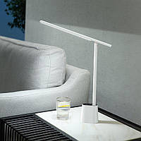 Настільна лампа з акумулятором Baseus Rechargeable Folding Reading Desk Lamp White (Smart Light)