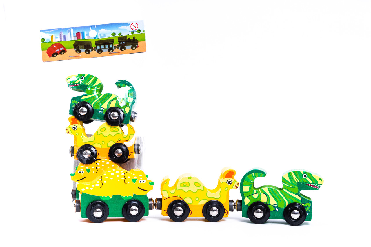 Дитячі дерев'яні захоплюючі іграшки на магнітах для дітей