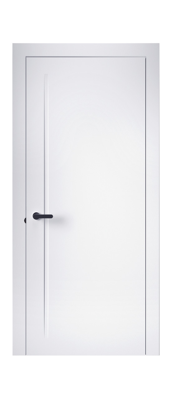 Двері колекції "FREZATO" модель 705.2 ПГ Біла емаль