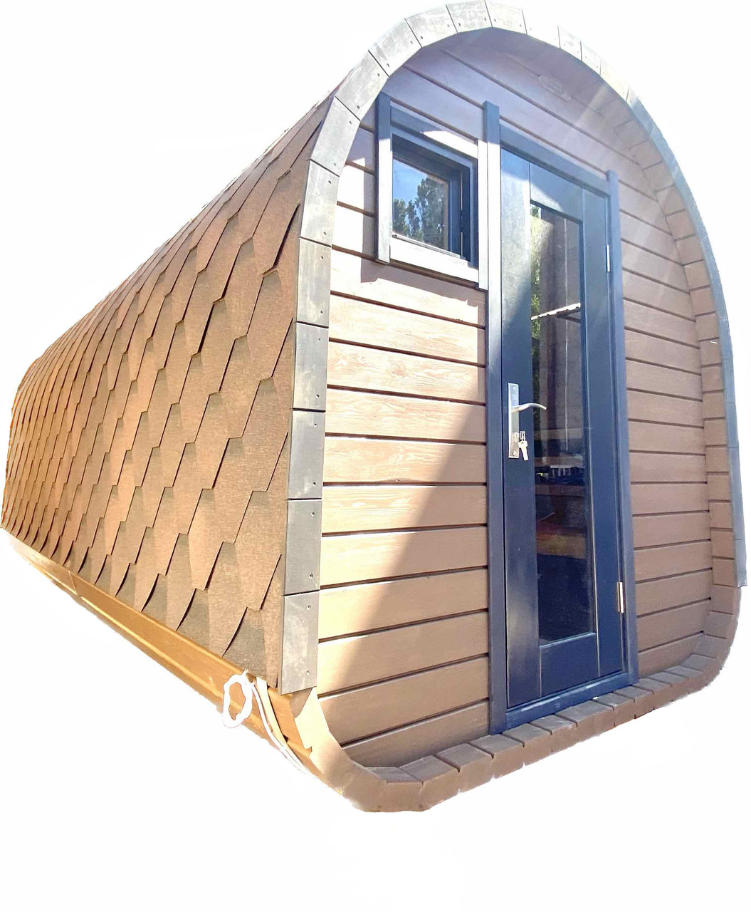 Баня-бочка Овоїд Люкс 5,0м від виробника Thermowood Production