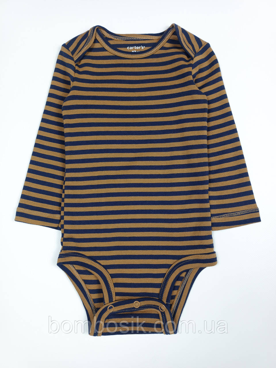 Бодік з довгим рукавом для хлопчика Картерс, 6м (61-69см), фото 1