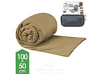 Рушник Sea To Summit Pocket Towel 100х50 см Бежевый