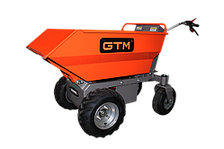 Самохідний будівельний акумуляторний візок думпер GTM 500кг/акк.32Ah