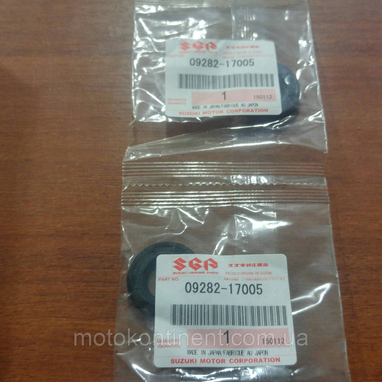 09282-17005 Сальник вертикального вала (Під водяним насосом) Suzuki DF40-DF60 DT40-50 17x32x6