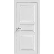 Двері колекції "FREZATO" модель 707.5 ПГ Бел.емаль