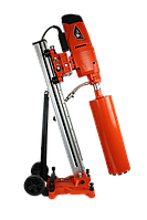 GTM Бурильна установка DK-250/2 4,8 кВт 500об/хв  зі стійкою та нахилом 45°