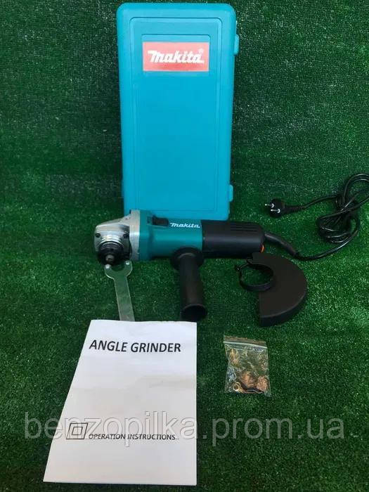 Болгарка Makita 9558 NB (840 Вт, 125 круг) + КЕЙС - фото 5 - id-p1758951550