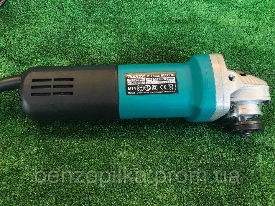 Болгарка Makita 9558 NB (840 Вт, 125 круг) - фото 1 - id-p1758953677