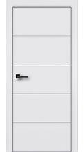 Двері колекції "FREZATO" модель 715 ПГ Біла емаль