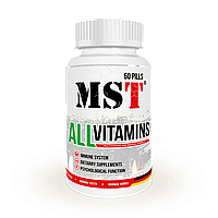 Комплексні вітаміни MST ALL Vitamins 60 tab