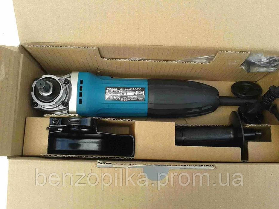 Болгарка Makita ga 5030 720w ушм - фото 4 - id-p1756303759