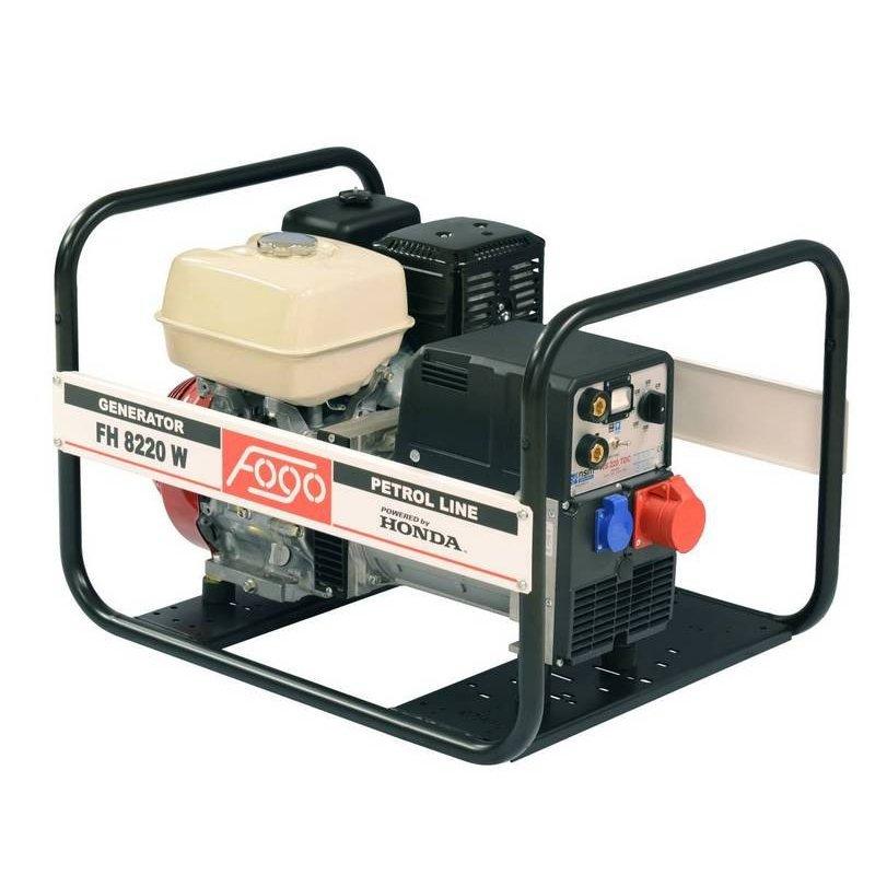 FOGO Апарат дугового зварювання з генераторною установкою FH8220W 3ф- 6,5кВА/1ф-3,5кВА, звар.стр-220А,