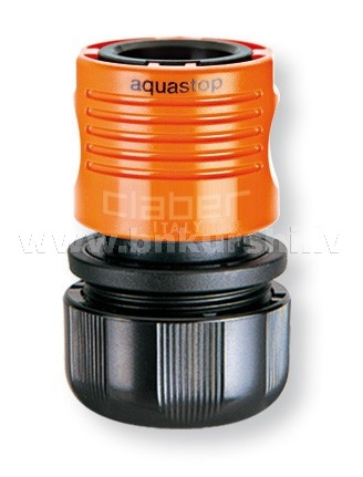 Claber Конектор 3/4" аквастоп для поливального шланга, фото 1