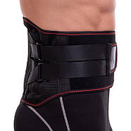 Пояс корсет із металевими вставками для підтримки хребта Sibote (ST-7052), фото 3