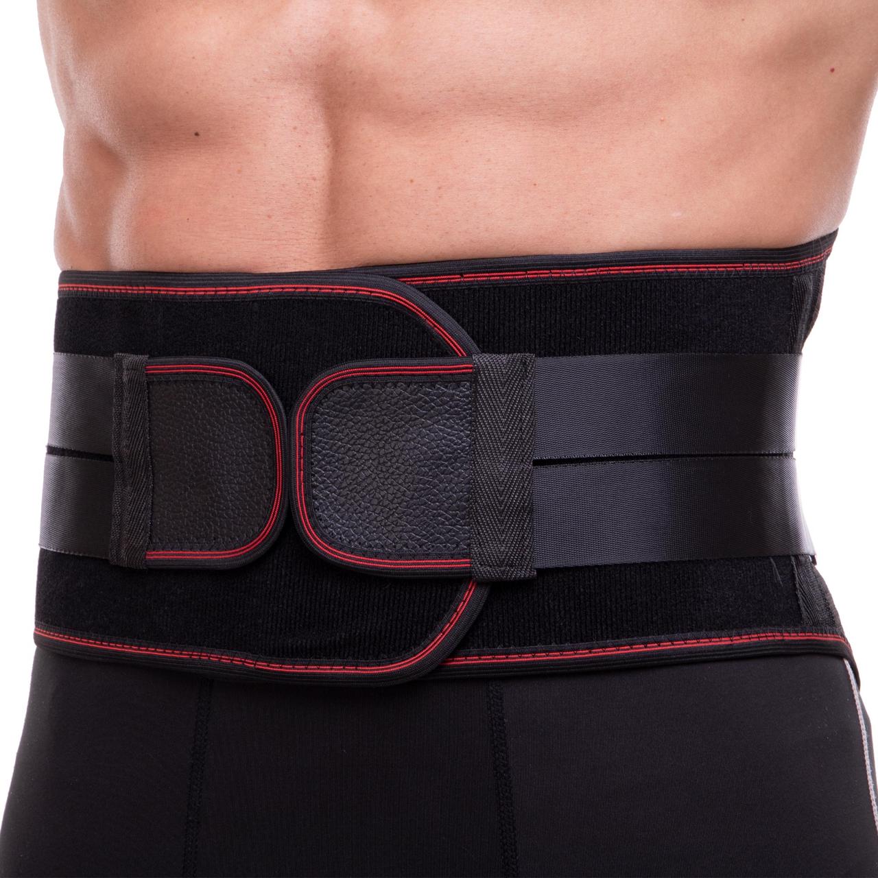 Пояс корсет із металевими вставками для підтримки хребта Sibote (ST-7052), фото 1