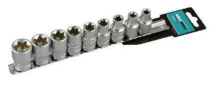 Whirlpower Набір головок 1/2" 9од. Е10-Е24, фото 1