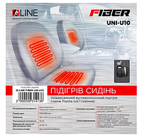 Подогрев сидений (встраиваемый) QLine Fiber UNI-U10 (1 сидение)