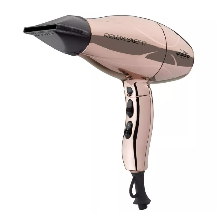 Фен для волосся Gamma Piu Relax Silent Rose Gold GP34