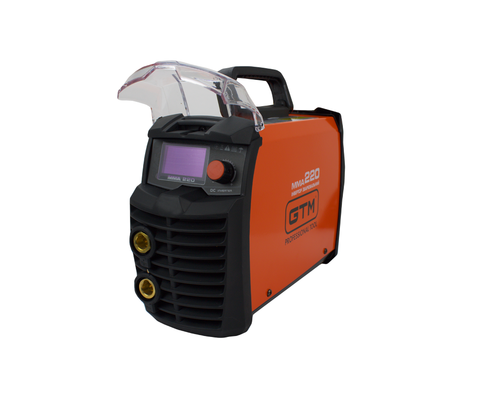 GTM Інвертор зварювал. MMA-220DS LED, 220А, 1,6-5,0 мм, 220 В дисплей, фото 1