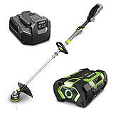 Тріммер акум.EGO ST1401E-ST KIT, 56В, ширина косіння 35см, струна 2,4мм, роз`ємна штанга, акум. 2,5 А·год +, фото 4