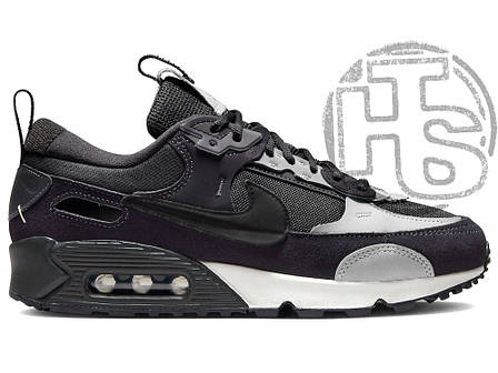Чоловічі кросівки Найк Nike Air Max 90 Futura Black Grey DM9922-003, фото 1