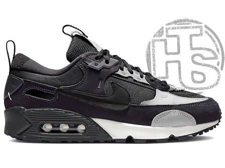 Чоловічі кросівки Nike Air Max 90 Futura Black Grey DM9922-003, фото 2