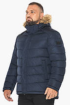 Темно-синя куртка чоловіча з кишенями модель 49868, фото 3